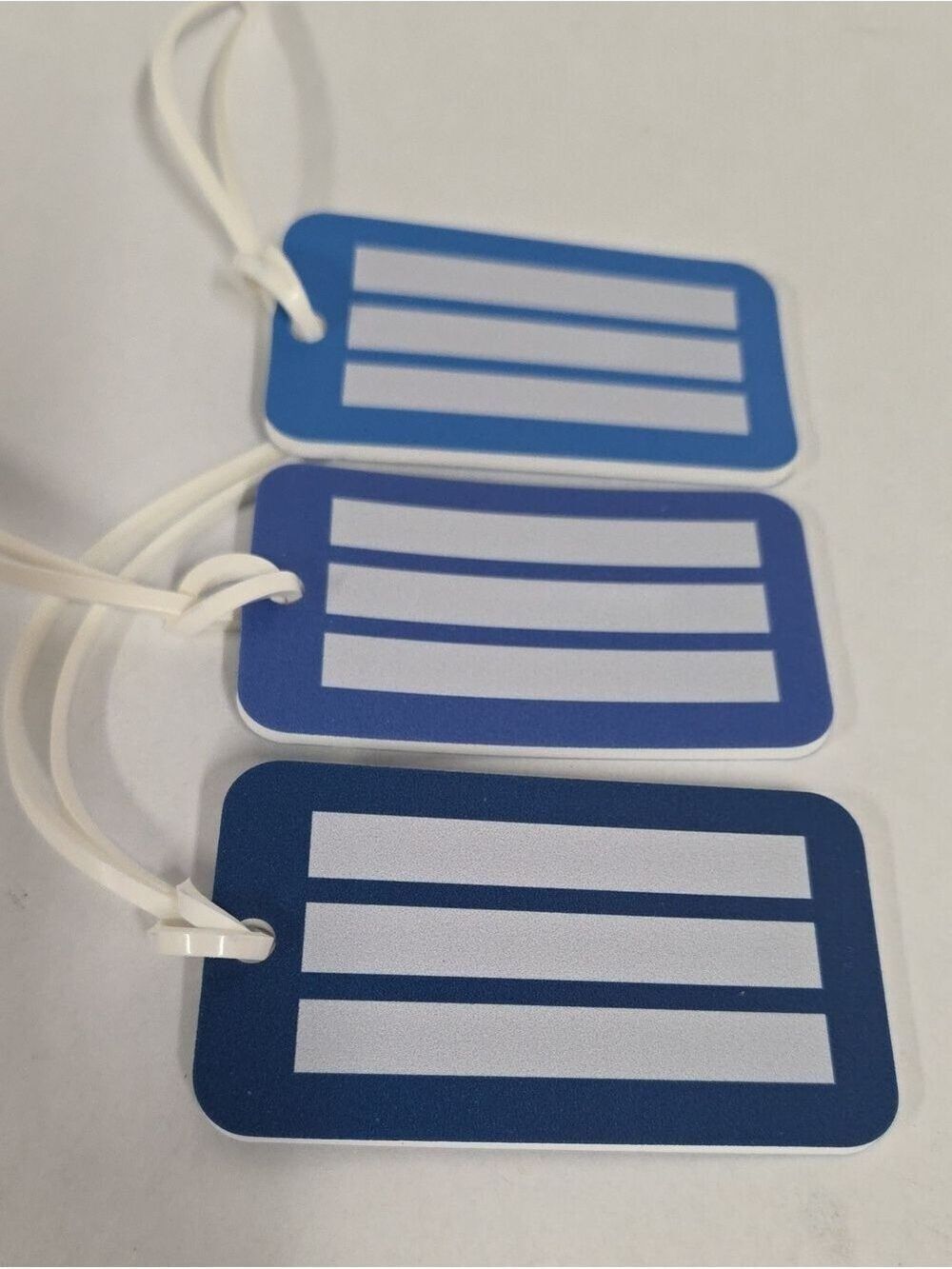 Alaska Airlines Luggage Tags (3) Like New - Picture 5 of 6